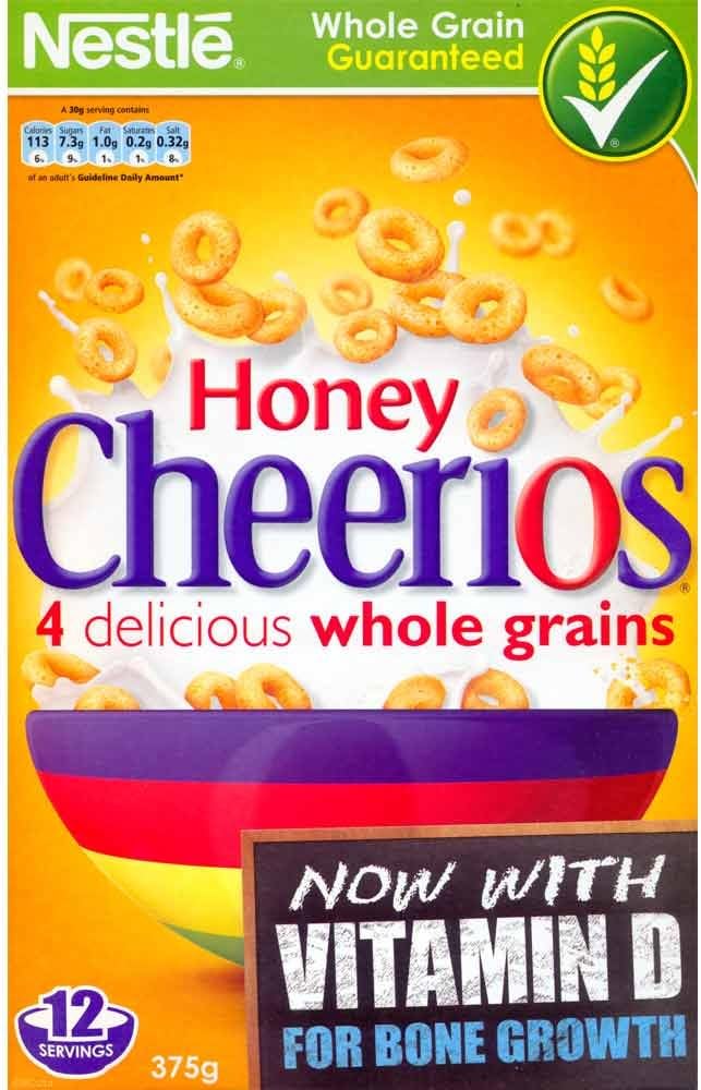 Nestle Honey Cheerios 375g