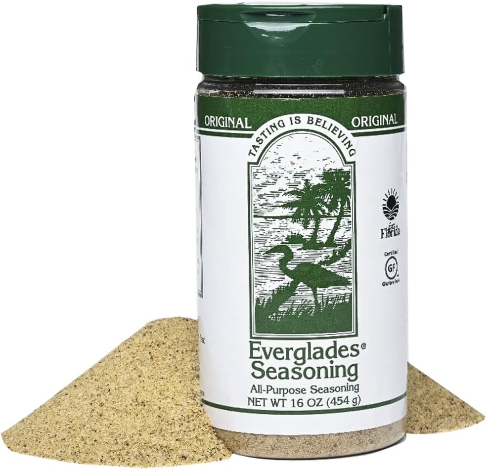 Everglades All Purpose Seasoning Blend - Bold Southern Flavor, Herbs & Spices - 16 oz (1 Pack)