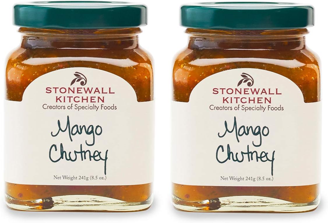 Stonewall Kitchen Mango Chutney, 8.5 Ounces (Pack of 2)