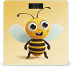 Cartoon Bee Scale for Body Weight Highly Accurate Digital Bathroom Body Scale Easy-to-Read Large LCD Display Bathroom Scale Heavy Duty Measuring Device for People