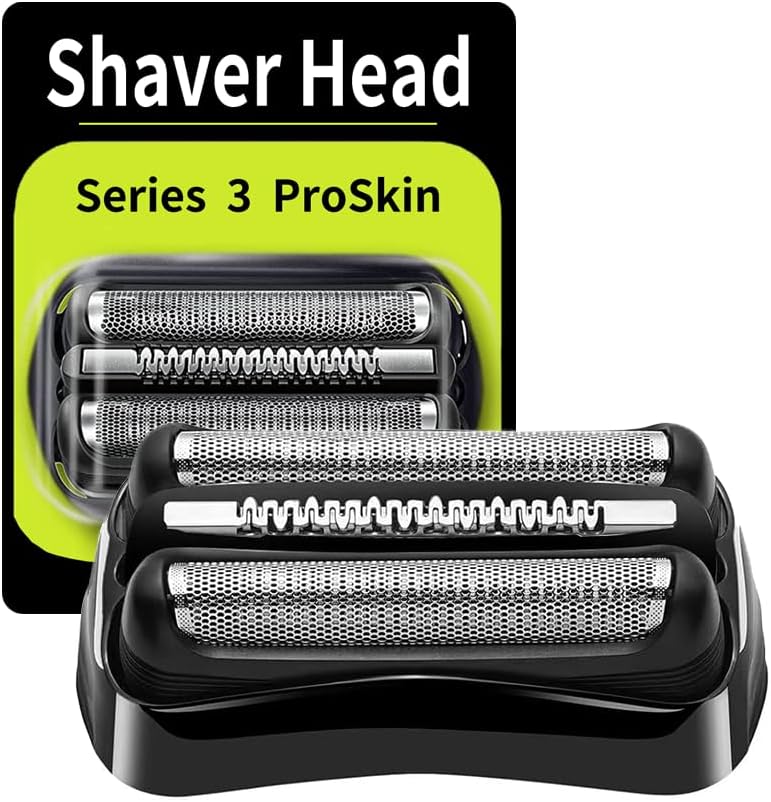 21B Series 3 Electric Shaver Replacement Head Compatible with Braun Series 3 Foil Shaver Replacement Heads 21b 3010s, 3040s,5409,etc for Braun Part 21b