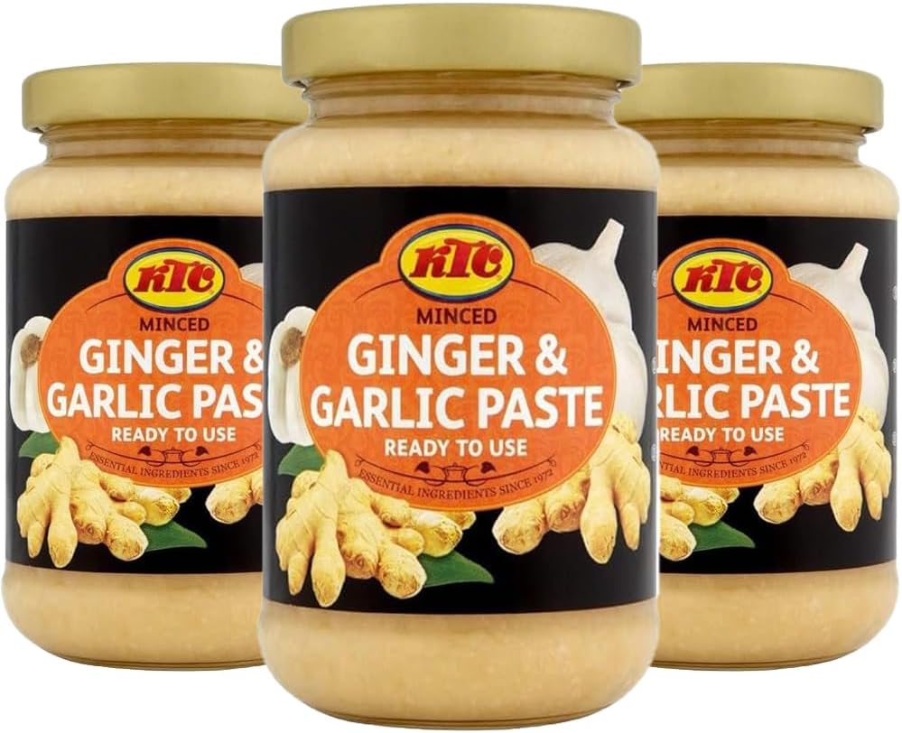 KTC Garlic & Ginger Paste 210g (Pack of 3)