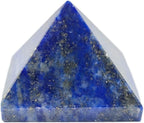 Lapis Lazuli Crystal Healing Pyramid, Natural Stone for Crystal Grid, Chakra Balancing, Sound Therapy, Feng Shui Décor, Leo Zodiac Gift