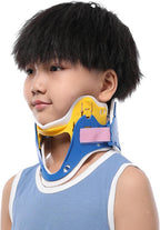 Kids' Neck Support Brace, Children Cervical Collar for 3-10 Years Old, Tightness and Height Adjustable, Large Open Design and Fits Chin Curve, for Torticollis, Muscle Strains, Whiplash