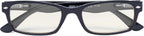 CessBlu Blue Light Filter Eyeglasses Readers,Anti Blue Rays,UV Protection,Computer Reading Glasses for Men Women