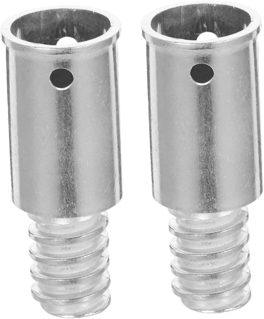ABOOFAN 2pcs Extension Pole Cleaning Broom Handle Adapter Female Mop Threaded Connector Replacement Tips for Mop Rod