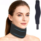 Neck Brace for Sleeping, Soft Foam Cervical Collar Neck Support Brace, Keep Vertebrae Stable for Relief of Cervical Spine Pressure for Women & Men(Medium)