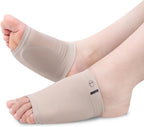 Elitzia Foot Care Hallux Valgus Silicone Support Sole Half Sock Wrap Around Foot Arch Sock Daily Use Comfortable Support ETFT030