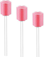 100PCS Disposable Mouth Swabs Sponge - Unflavored, Sterile Oral Swabs Dental Swabsticks for Mouth Cleaning