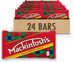 Nestle Mackintosh's 24 Pack Creamy Toffee - 45g Individually Wrapped Bars in Original Display Box Product of Canada
