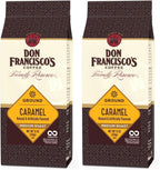 Don Francisco's Caramel Flavored Ground Coffee (12 oz Bag) (Pack of 2)
