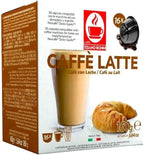 Caffè Tiziano Bonini Bonini Dolce Gusto Compatible Cafe Au Lait Coffee Pods (Pack of 6, Total 96 pods)