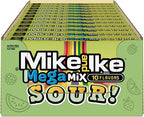 NEW Mike & Ike Mega Mix Sour Gluten Free/ Fat Free Candies Net Wt 5oz (12)