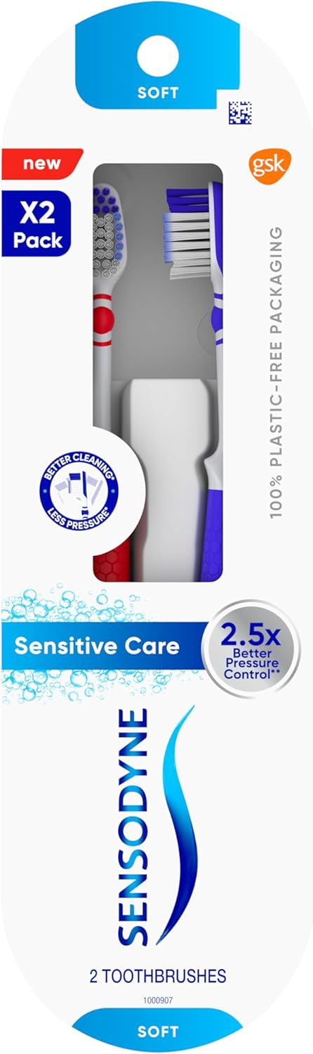 Sensodyne Sensitive Care Soft Toothbrush - Pack of 2