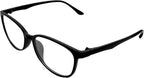 Photochromic Gray +3.00 Readers Black Frame Mens Womens Reading Glasses Eyewear