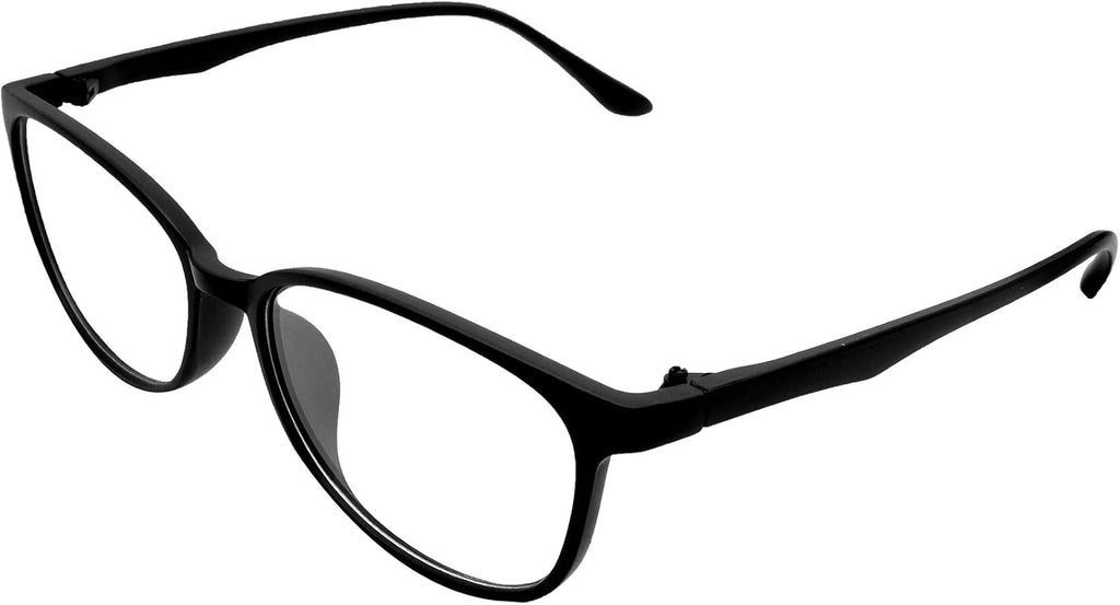 Photochromic Gray +2.50 Readers Black Frame Mens Womens Reading Glasses Eyewear