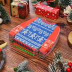 GGBOY 80 PCS Christmas Paper Napkins Disposable, Christmas Holiday Cocktail Dinner Paper Napkins Paper for Decoupage