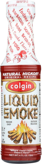 Colgin Liquid Smoke, Natural Hickory, 4-Ounce