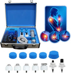 Shockwave Therapy Machine, Electromagnetic Extracorporeal Shock Wave Therapy Machine Touch Screen Pain Relief Body Massager Muscle Relax with 7 Massage Heads