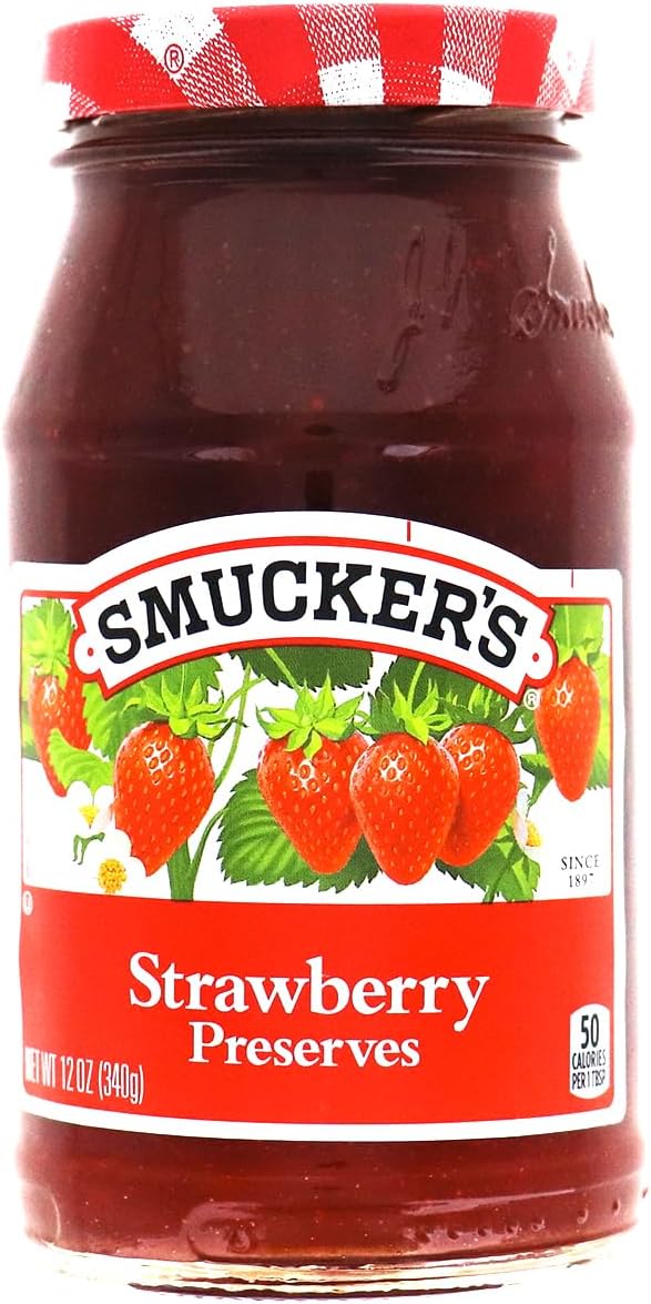 Smucker's Strawberry Preserve, 12 oz