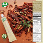 IA Sun-Dried Tomato Paste Ready to Use, 12 tubes of 2.82oz (80g) – Perfect for Appetizers, Enhancing Starters, Salads and a Variety of Recipes, Gluten-Free, Recyclable and Anti-Waste Packaging