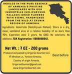 Immortelle (Helichrysum Pallasii) 7 OZ (200g) Dried Flowers with Stems, Loose Herbal Tea | Wild-Harvested from the Mountains of Armenia | All-natural