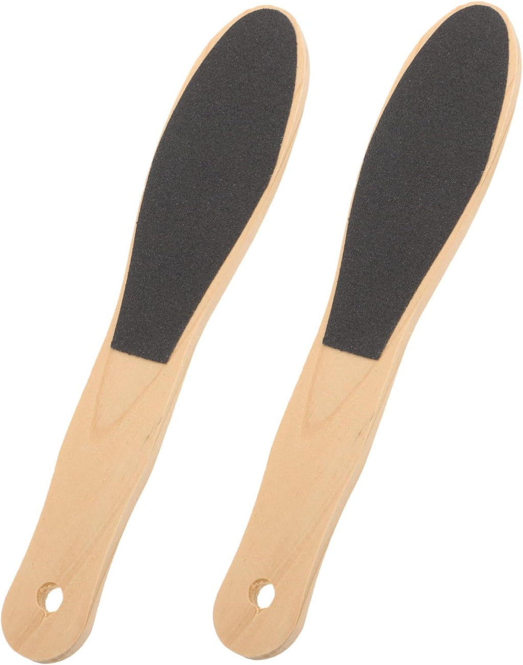 Healeved 2pcs Foot File Dead Skin for Exfoliating Feet Wood Care Tool for Smooth Sole Convenient Pedicure Supplies for Men and Women Easy to Clean and Use