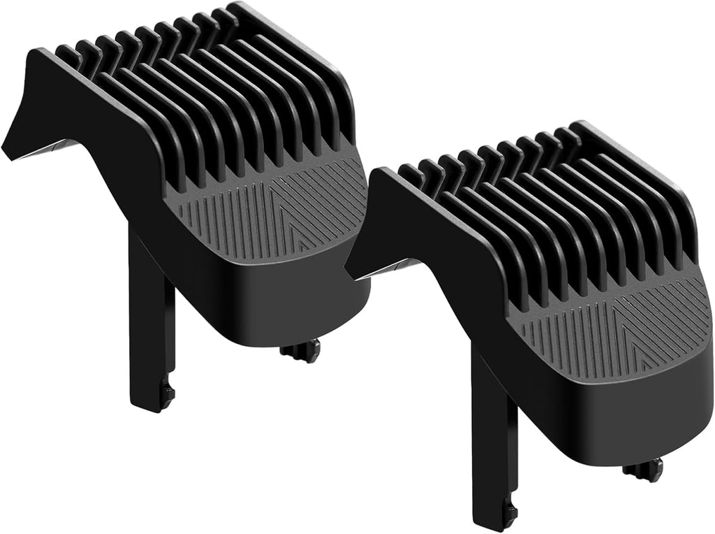 2 Pack Replacement Trimmer Guards for Manscaped The Beard Hedger - 20 Cutting Length from 0.05mm to 10mm - Attachment Cutting Guides Fit for Manscaped Beard Trimmer Guards