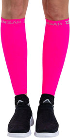 Zensah Running Leg Compression Sleeves - Shin Splint, Calf Compression Sleeve Men and Women