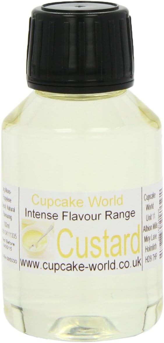 Cupcake World Intense Food Flavouring Custard 100 ml