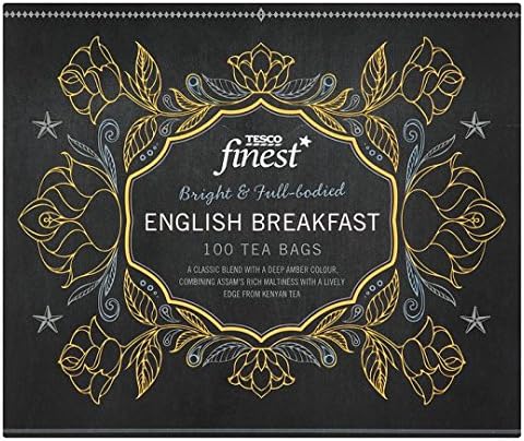 Tesco Finest English Breakfast 100 Tea Bags 250G