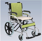 Adult Wheelchairs Lightweight Carbon Steel Wheelchair Foldable Armrests Transport Wheelchair Portable Travel Wheelchairs