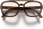 LONDON MOLE® Kennedy reading glasses | Square pilot style | Unisex | Spring hinges