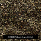 Frontier Co-op Organic Stinging Nettle Leaf, Cut and Sifted, For Making Nettle Tea, Kosher | 16 Ounce (Pack of 1)