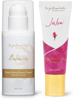 Dr. Anna Cabeca Hormone Harmony Bundle Intimate Moisturizer Cream (60-Day) + Balance Nourishing Skin Cream – Cosmetic Moisturizers for Midlife Skin Support