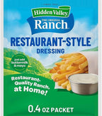 Hidden Valley Original Ranch Buttermilk Recipe Salad Dressing and Seasoning Mix, Six 0.40 Ounce Packets (2.4 Ounces Total)