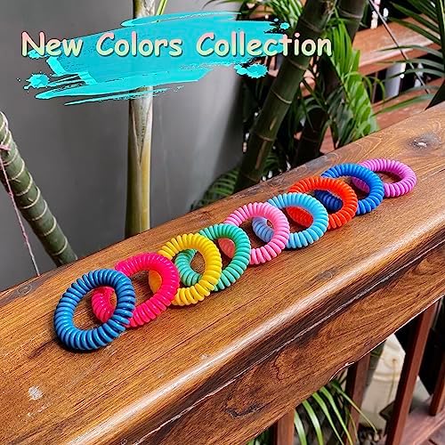 18 Pack Mosquito Repellent Bracelets with 60 Pack Mosquito Patches, DEET-Free Insect & Bug Repellent Wrist Bands for Kids & Adults Outdoor Camping Fishing Traveling