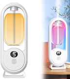 Automatic Aromatherapy Diffuser,Automatic Diffuser Sprayer,Upgrade Rechargeable 6 Modes Aromatherapy Diffusers for Office,Bathroom,Bedroom