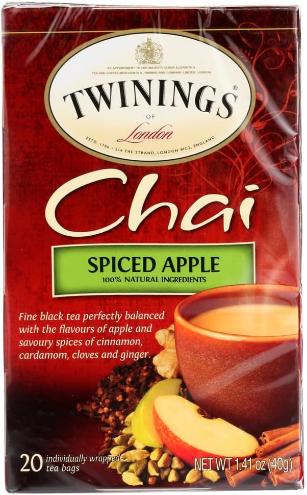 Twinings Spiced Apple Chai ( 6 X 20 Bag)