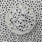 Homankit Edible Candy Eyeballs Eye Sprinkles for Cake Decorating, 7 mm Mini Eyeballs Sprinkles for Halloween Cupcake Toppers Baking Cookie Ice Cream Decorations Christmas Supplies
