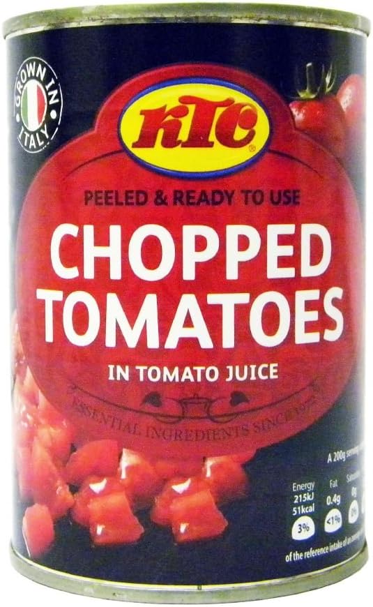 KTC - Chopped Tomatoes - 400g (pack of 2)