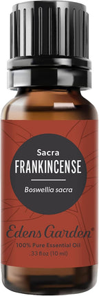 Edens Garden Frankincense- Sacra Essential Oil- 100% Pure Premium Grade, Undiluted, Natural, Therapeutic, Aromatherapy, The Best for Diffuser, Skin, Humidifiers, Kid Safe 10 ml (.33 fl oz)
