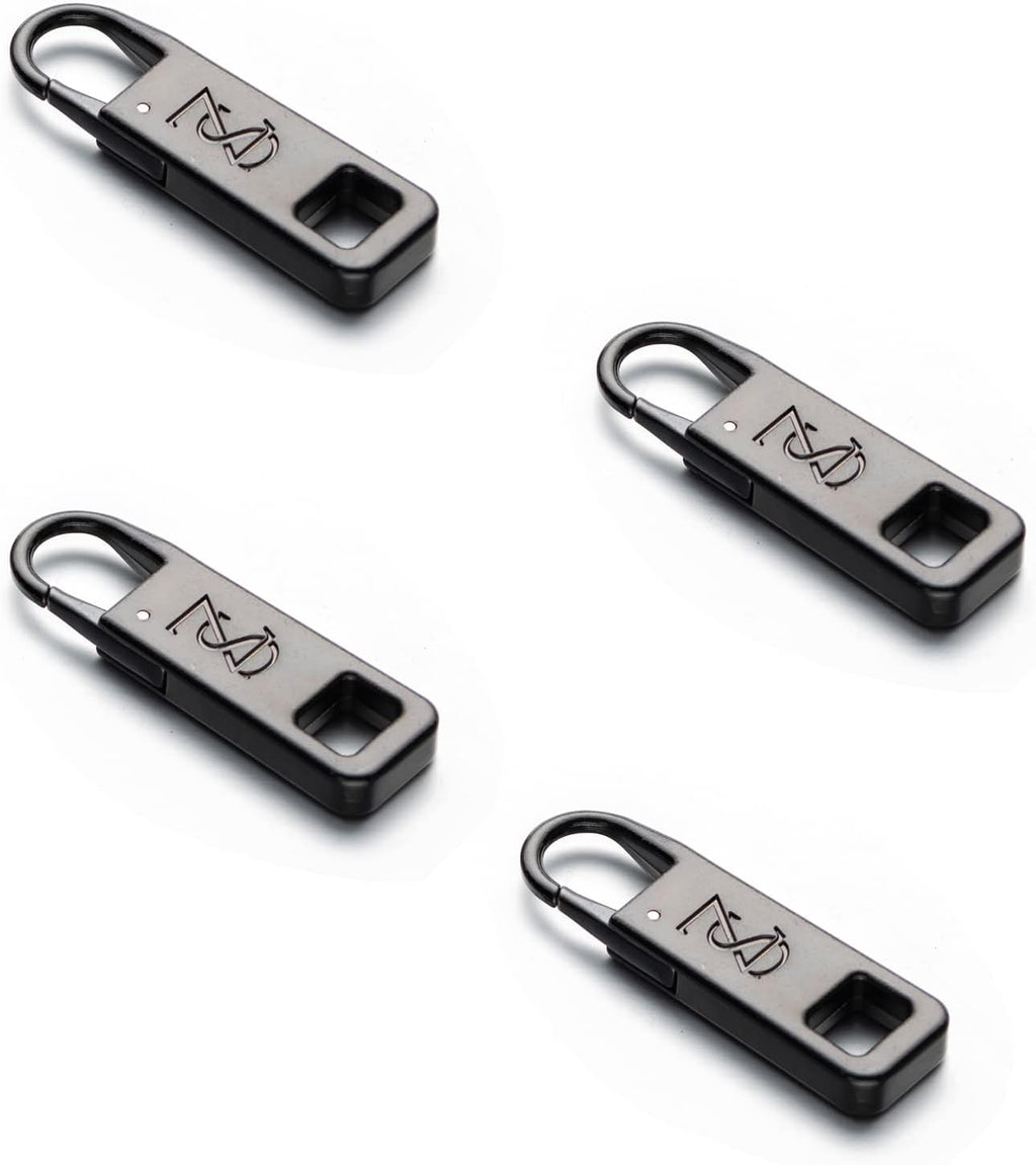 Zpsolution Luggage Zipper Pull Replacement - Heavy Duty Detachable Zipper Pullers Repair for Suitcases Easy to Use Larger Stronger