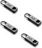 Zpsolution Luggage Zipper Pull Replacement - Heavy Duty Detachable Zipper Pullers Repair for Suitcases Easy to Use Larger Stronger
