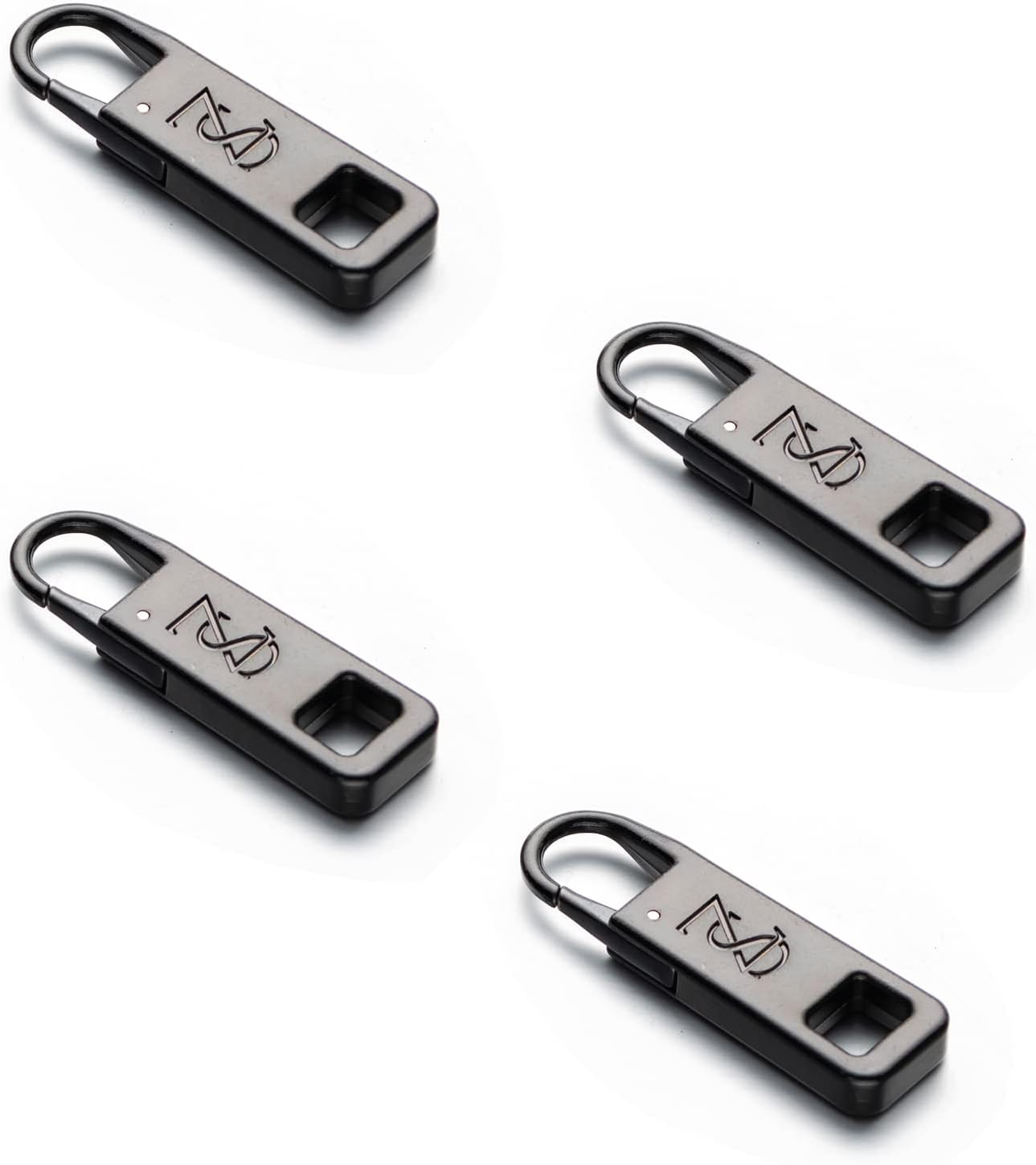 Zpsolution Luggage Zipper Pull Replacement - Heavy Duty Detachable Zipper Pullers Repair for Suitcases Easy to Use Larger Stronger
