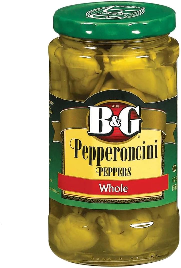 B&G Whole Pepperoncini, 12 Fl Oz