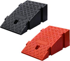 Multi-Function Ramps for Driveway, Threshold Ramp Plastic Portable, Loading Ramps, for Sidewalk Lawn Mower Cars Wheelchairs Pet Mobility (Color : F, Battery *1 : 25 * 45 * 19cm)
