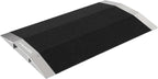 Ruedamann 1.5“ Rise Bridge Threshold Ramp, Wheelchair Ramp with Detachable Supporting Frame and Non-Slip Surface, Aluminum Door Ramps for Wheelchairs, Stairs, Vans, Scooters, Steps