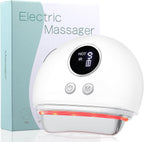 Electric Fascia Blaster & Muscle Scraper Tool with Heating and Vibration - for Deep Tissue,Myofascial Release,Gua Sha,and Trigger Point Massage for Pain Relief & Recovery