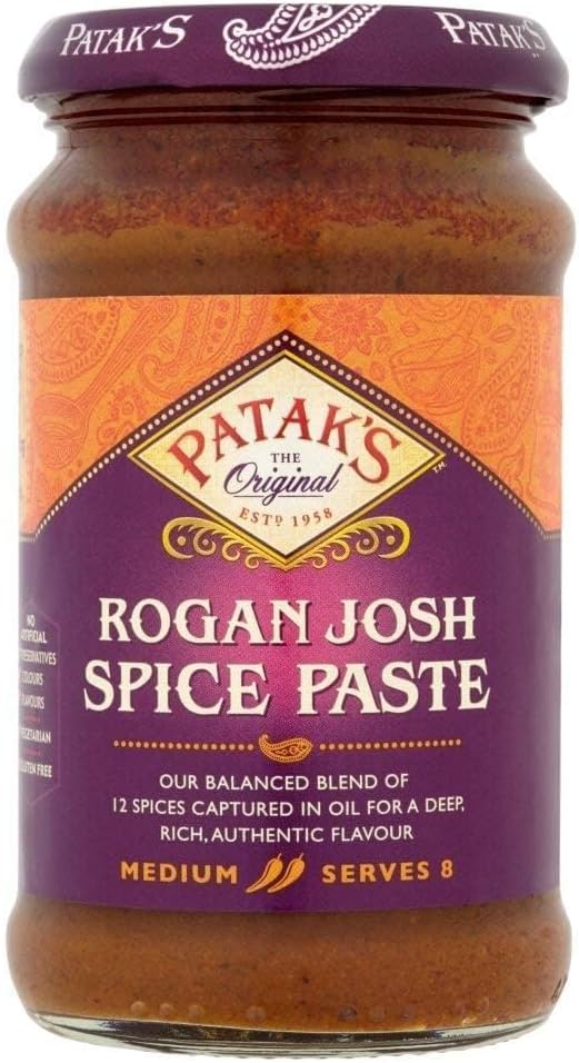 Patak's Rogan Josh Spice Paste 283g - Pack of 2